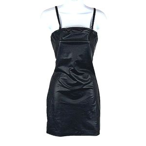 Spirit faux leather dress